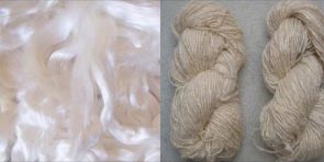 Mulberry and Tussah silk