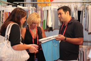 textile buyer interaction