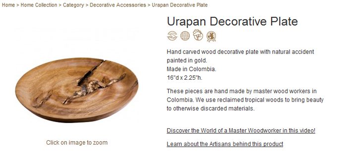 Urapan Decorative Plate