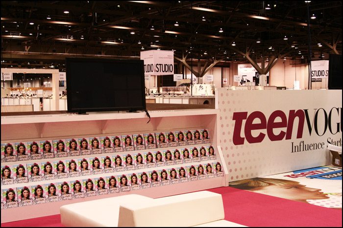Teen Vogue Blogger Lounge Display