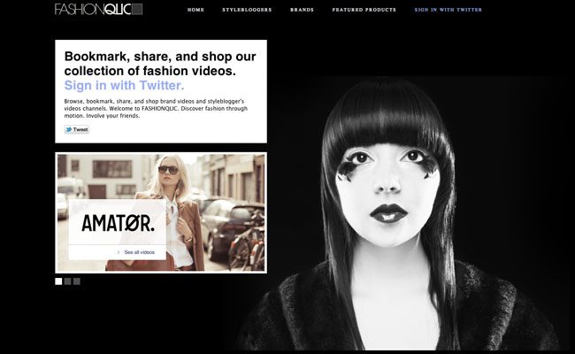 FASHIONQLIC shoppable video