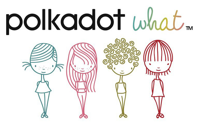 Kidswear label Polkadot What