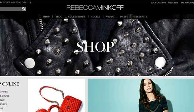 Rebecca Minkoff ecommerce