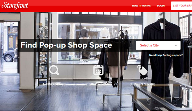 Storefront Pop Up Space