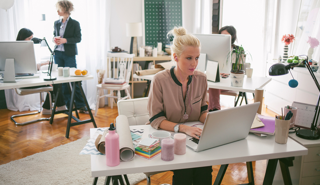 Fashion Businesswomen at Work