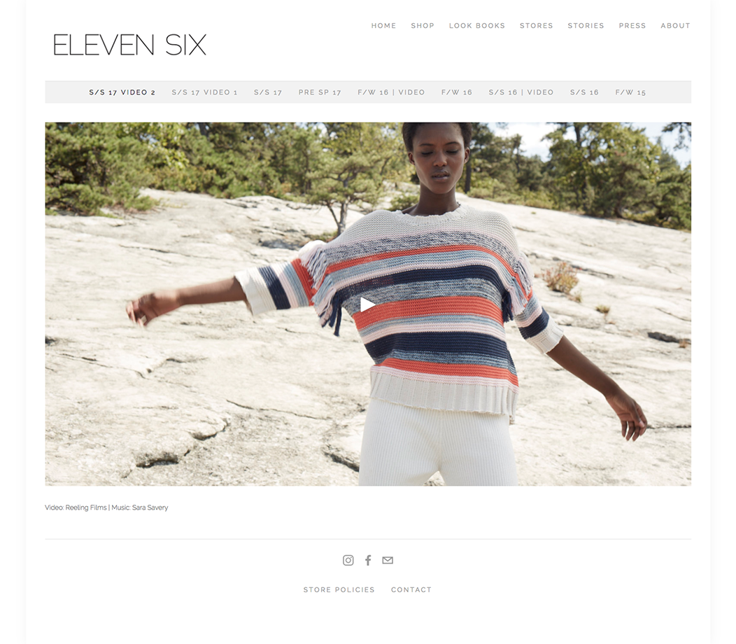 Eleven sale six knitwear