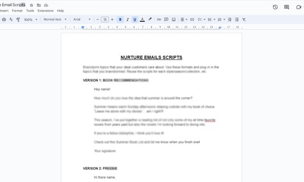 email scripts